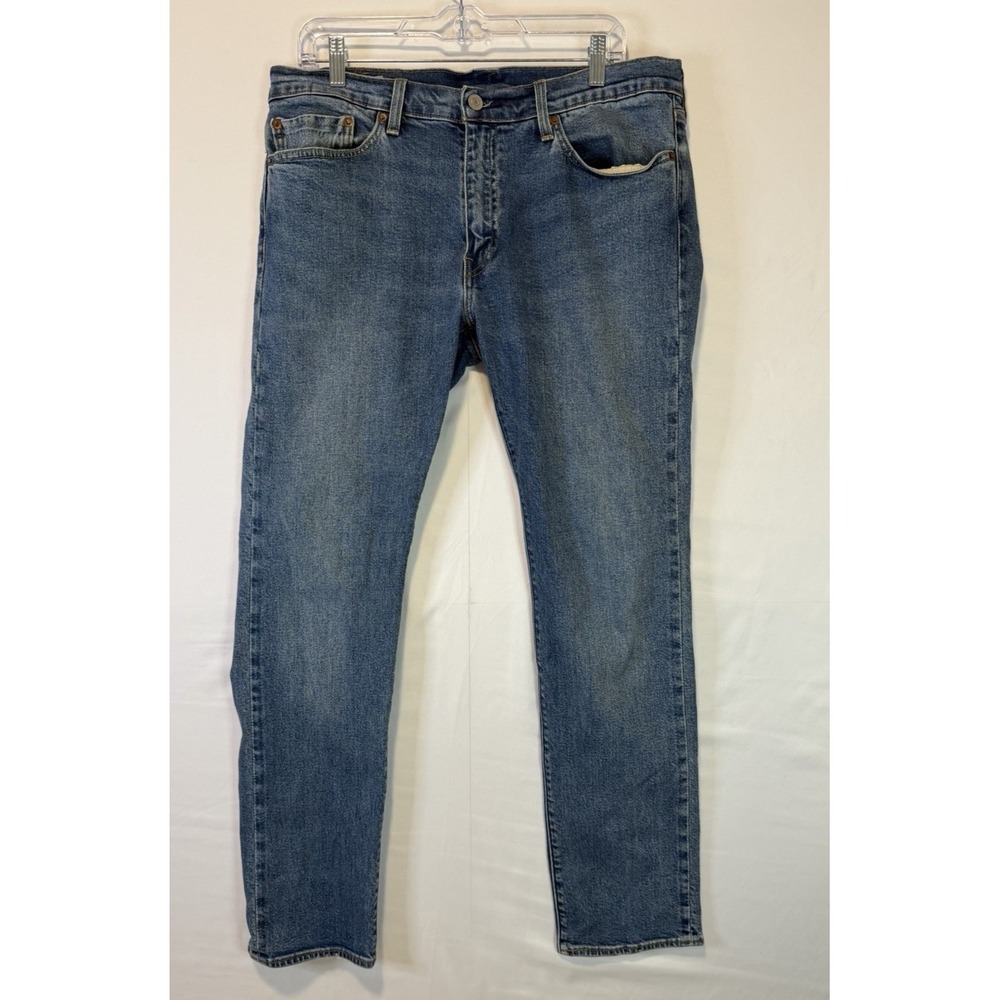 Levi's Big E Repro Selvedge Denim Jeans 34x32 Slim Modern Zip Fly